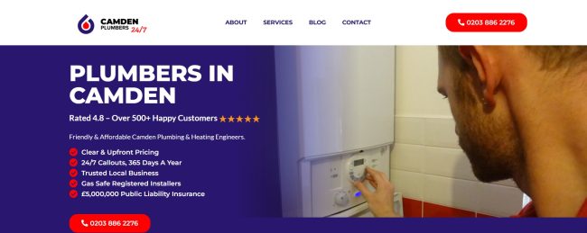 Best Plumbers In Camden