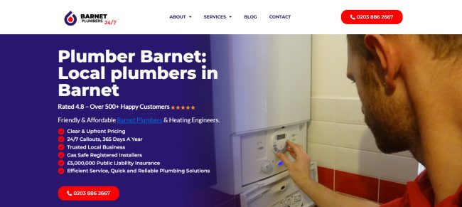Plumbers In Barnet