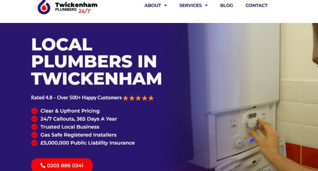 Reliable Twickenham Plumbers