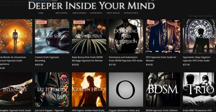 Erotic Hypnosis Audio Files